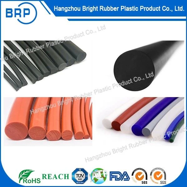 NBR FKM Nitrile FPM EPDM Silicone Extruded Solid O-Ring Cord Supplier